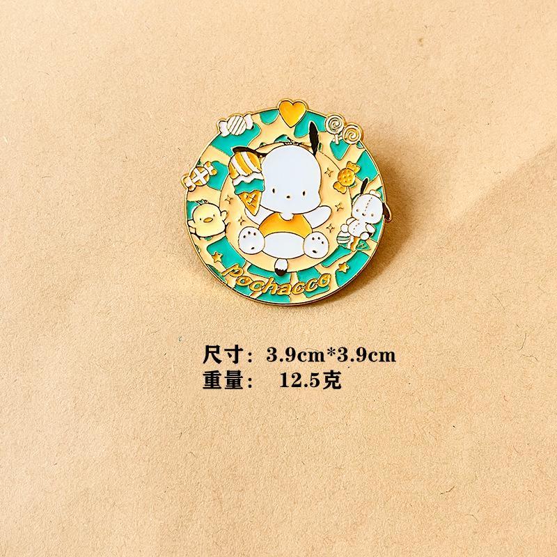 Sanrio Enamel Brooch Hello Kit – обзор и цена Embroidery Wallpaper