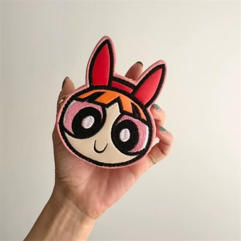 Kawaii Anime The Powerpuff and – обзор и цена Embroidery Keychain