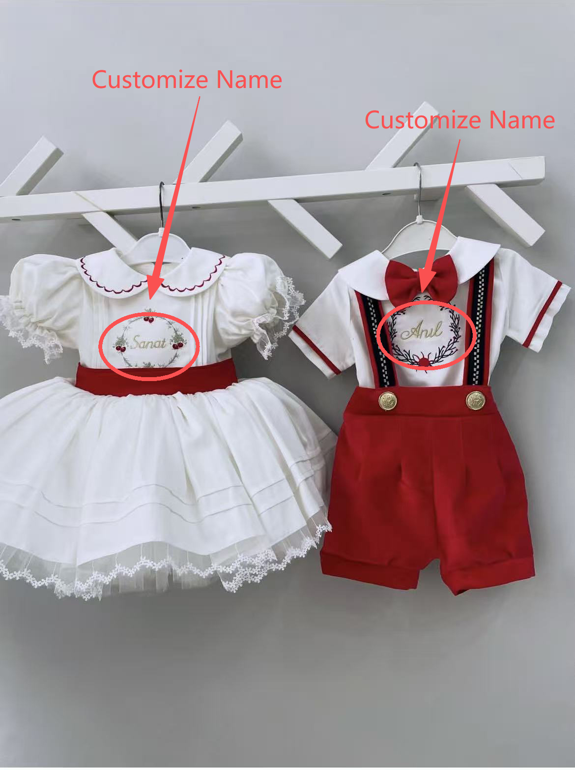 0-12Y Baby Girl Summer Custom  – обзор и цена Embroidery Names