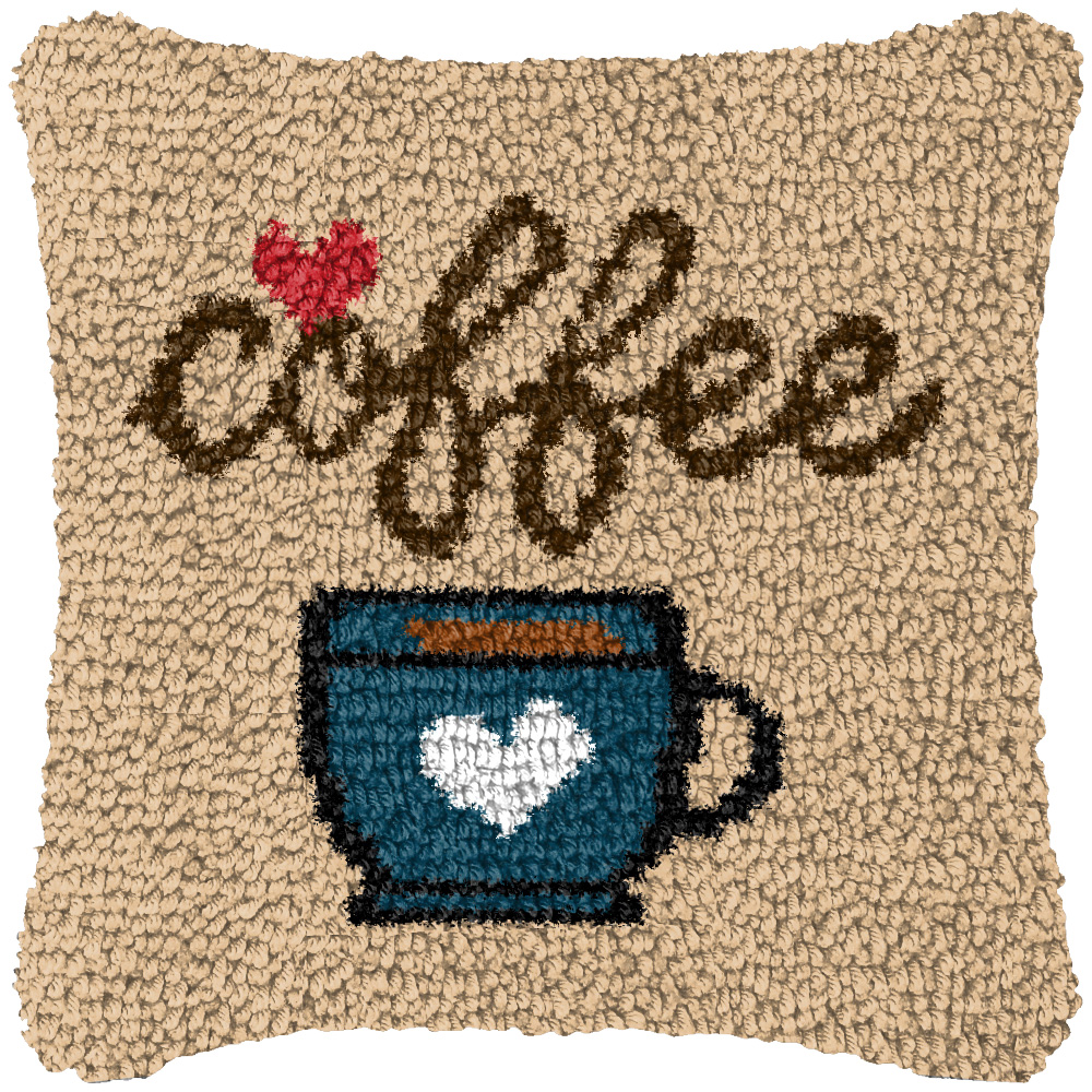 Cartoon Food Smyrna Latch Hook – обзор и цена Printed Embroidery Kit