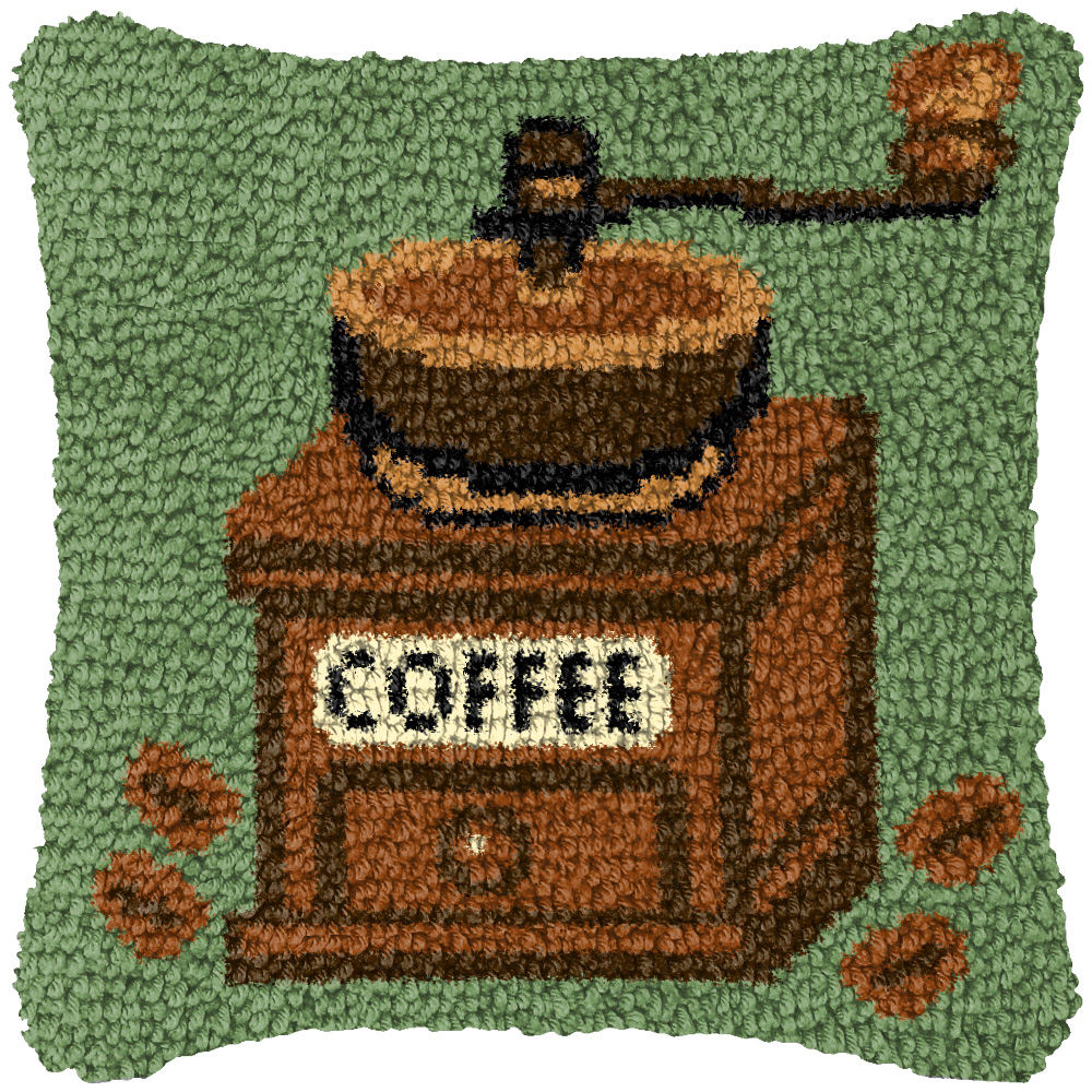 Cartoon Food Smyrna Latch Hook – обзор и цена Printed Embroidery Kit