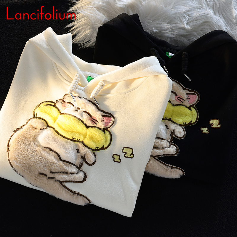 Flocking Kawaii  Cat Embroider – обзор и цена Embroidery Design 3D