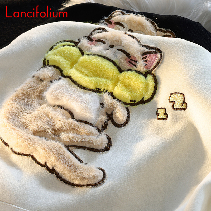 Flocking Kawaii  Cat Embroider – обзор и цена Embroidery Design 3D