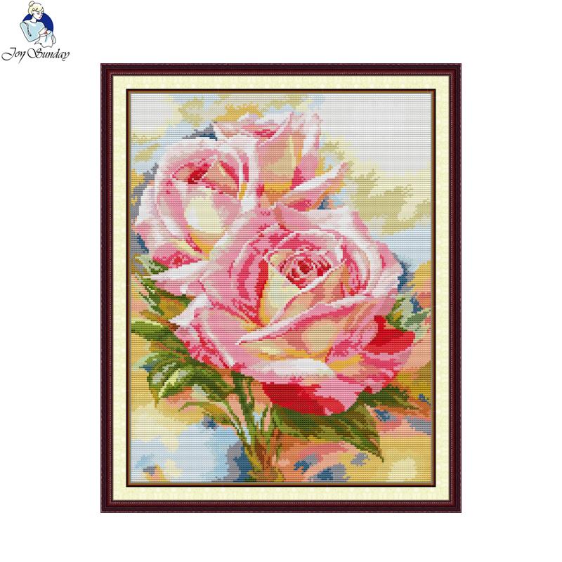 Joy Sunday Cross Stitch Kit DI – обзор и цена Embroidery Rose Stitch