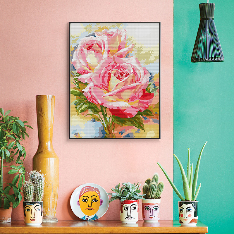 Joy Sunday Cross Stitch Kit DI – обзор и цена Embroidery Rose Stitch