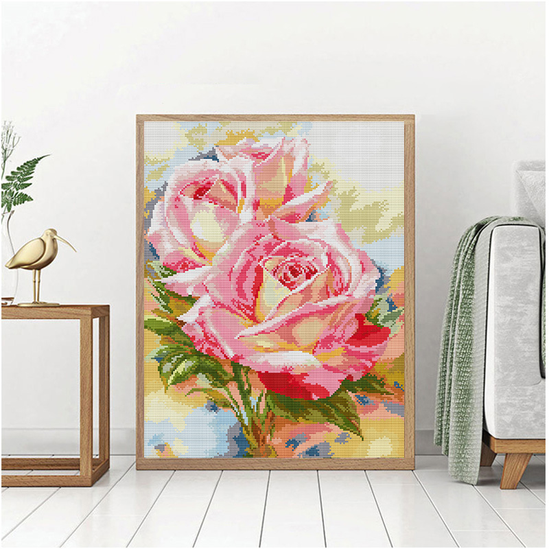 Joy Sunday Cross Stitch Kit DI – обзор и цена Embroidery Rose Stitch
