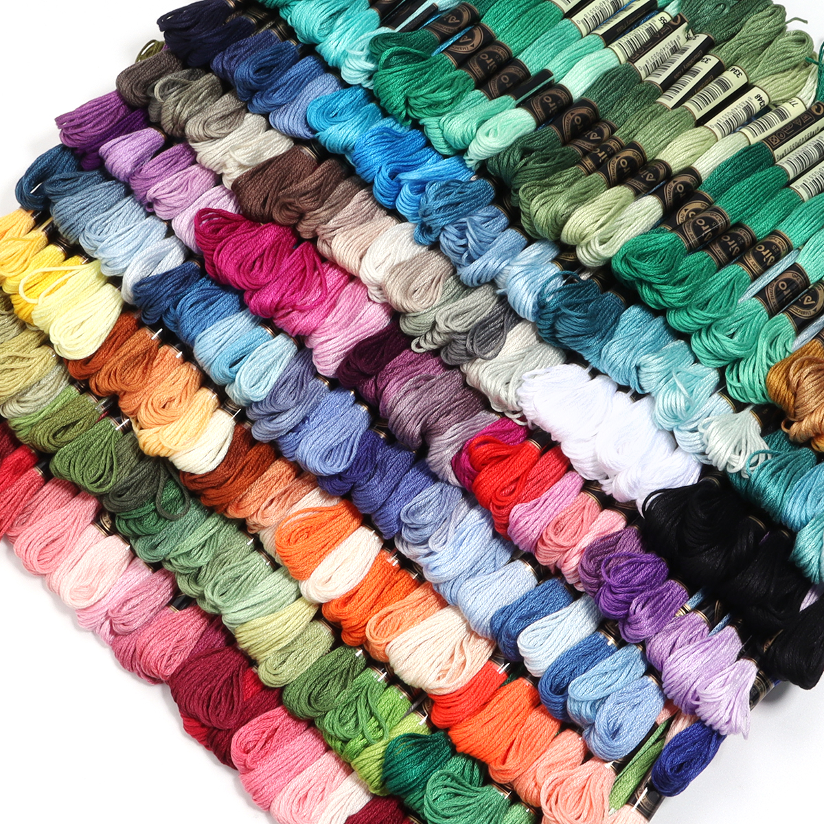 6Pcs/Lot Multicolor Polyester  – обзор и цена Embroidery Kit Set