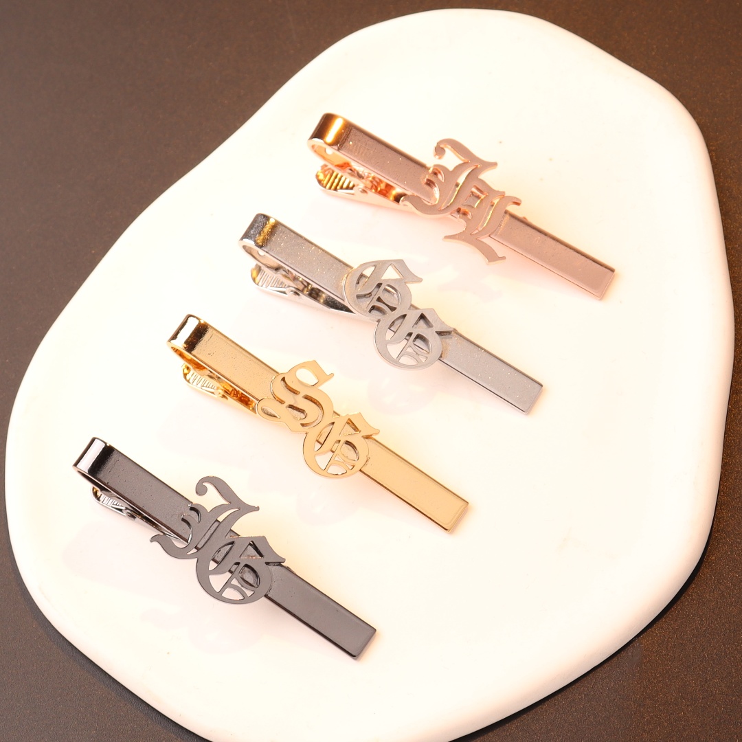 Custom Name Initials Tie Clip  – обзор и цена Embroidery Names