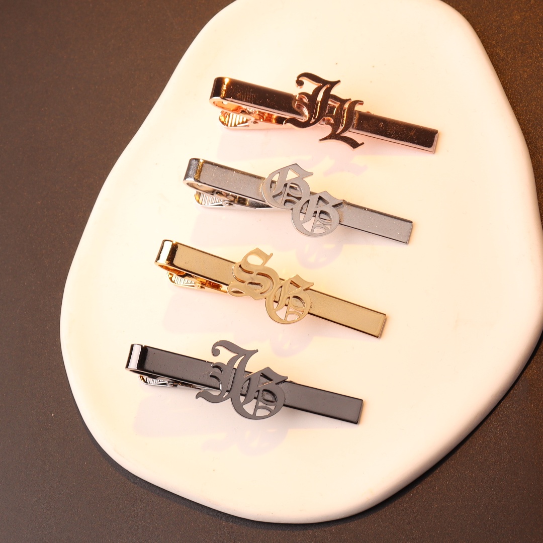 Custom Name Initials Tie Clip  – обзор и цена Embroidery Names