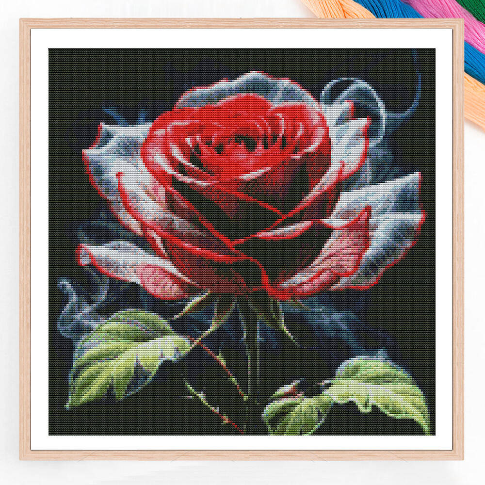 DIY Rose Flower Cross Stitch K – обзор и цена Embroidery Rose Stitch