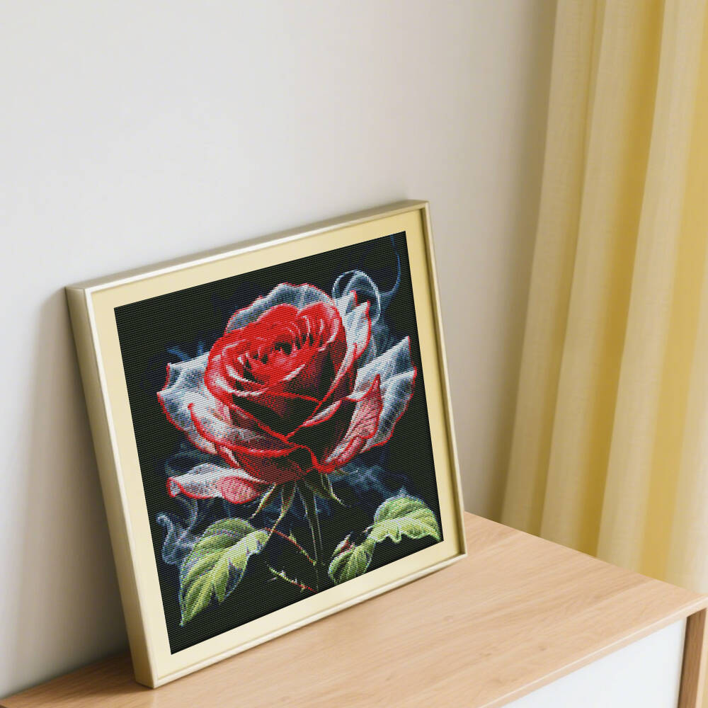 DIY Rose Flower Cross Stitch K – обзор и цена Embroidery Rose Stitch
