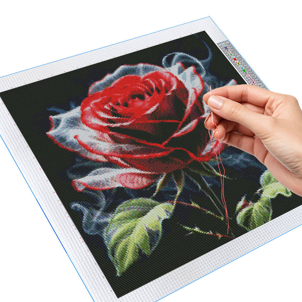 DIY Rose Flower Cross Stitch K – обзор и цена Embroidery Rose Stitch