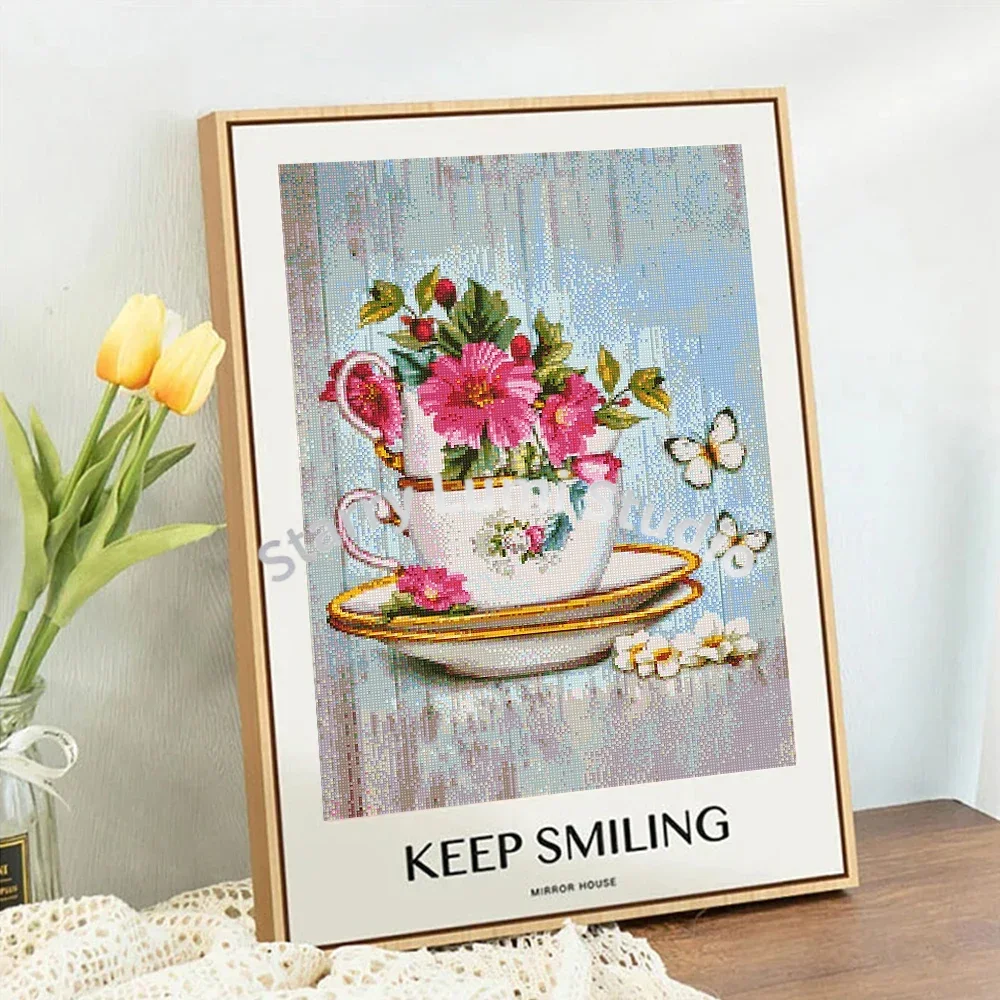 5D Diamond Painting Book Coffe – обзор и цена Embroidery Wall Art