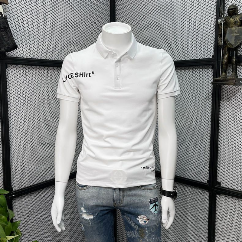 With Collar Tee Shirt for Men  – обзор и цена Embroidery Alphabet Designs