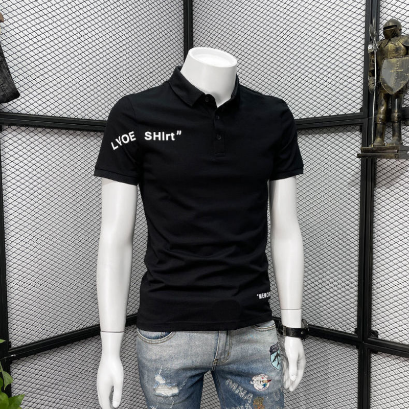 With Collar Tee Shirt for Men  – обзор и цена Embroidery Alphabet Designs