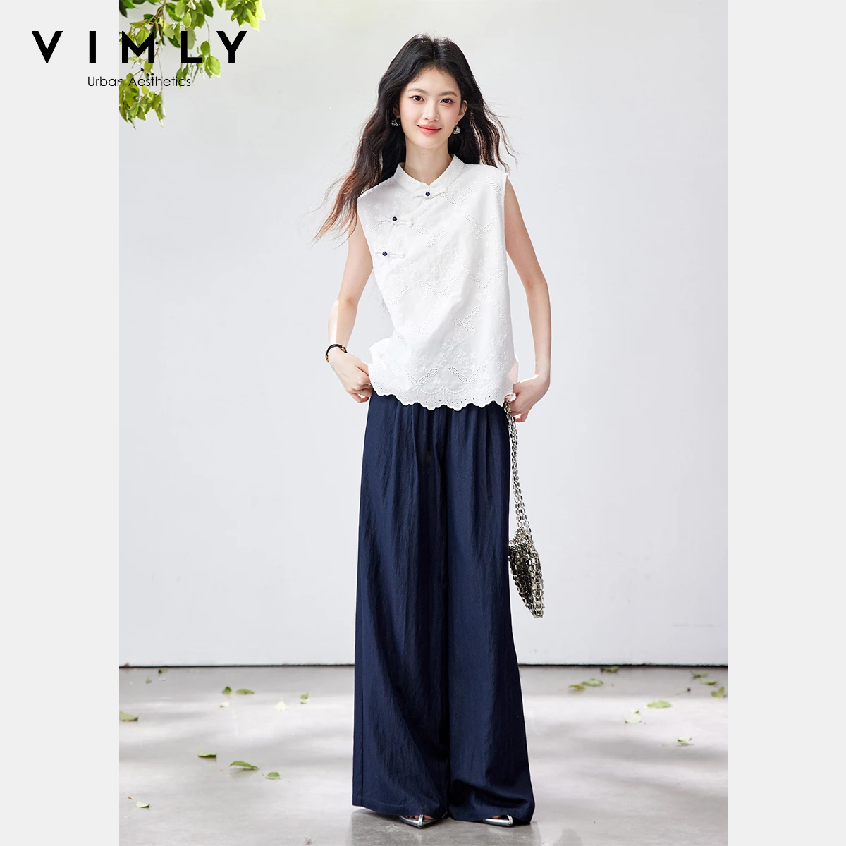 VIMLY Chinese Style Two Piece  – обзор и цена Embroidery Uniforms