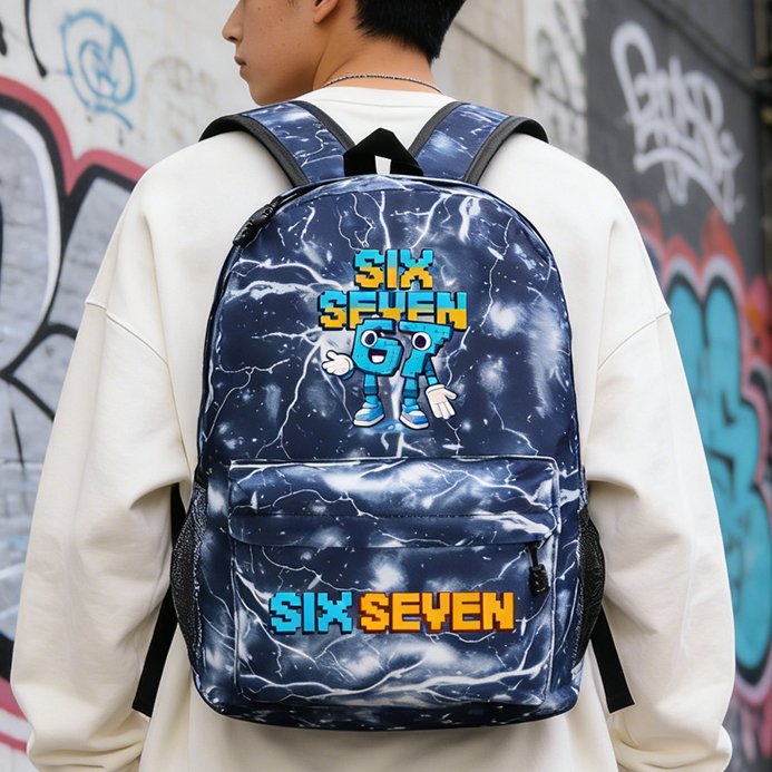 Six Seven Backpack Italian Bra – обзор и цена Embroidery Gold