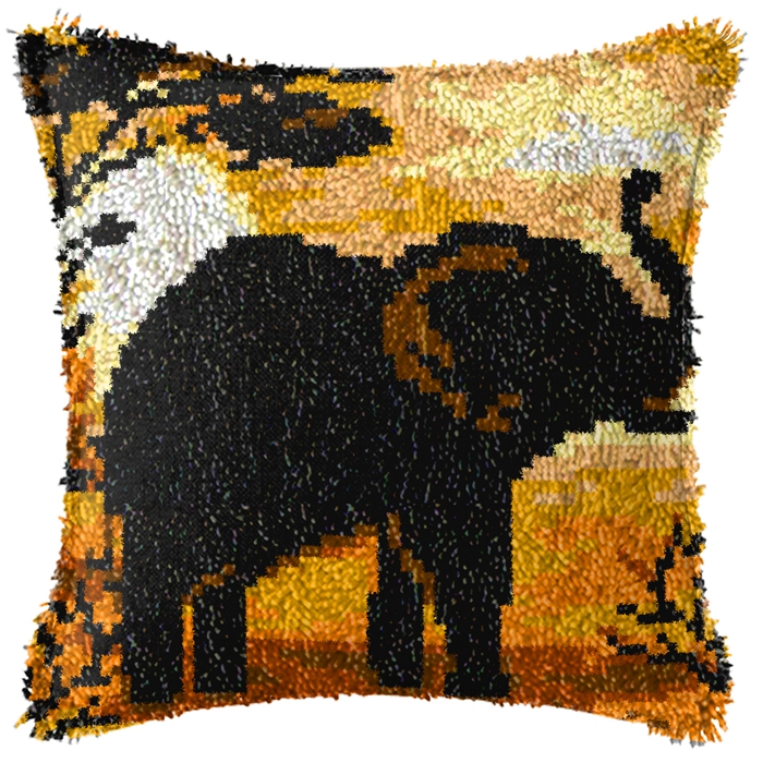 Elephant Horse Animal Latch Ho – обзор и цена Printed Embroidery Kit