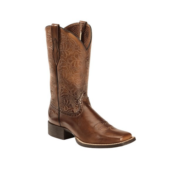 Men's Brown Leather Cowboy Boo – обзор и цена Embroidery Free Pattern