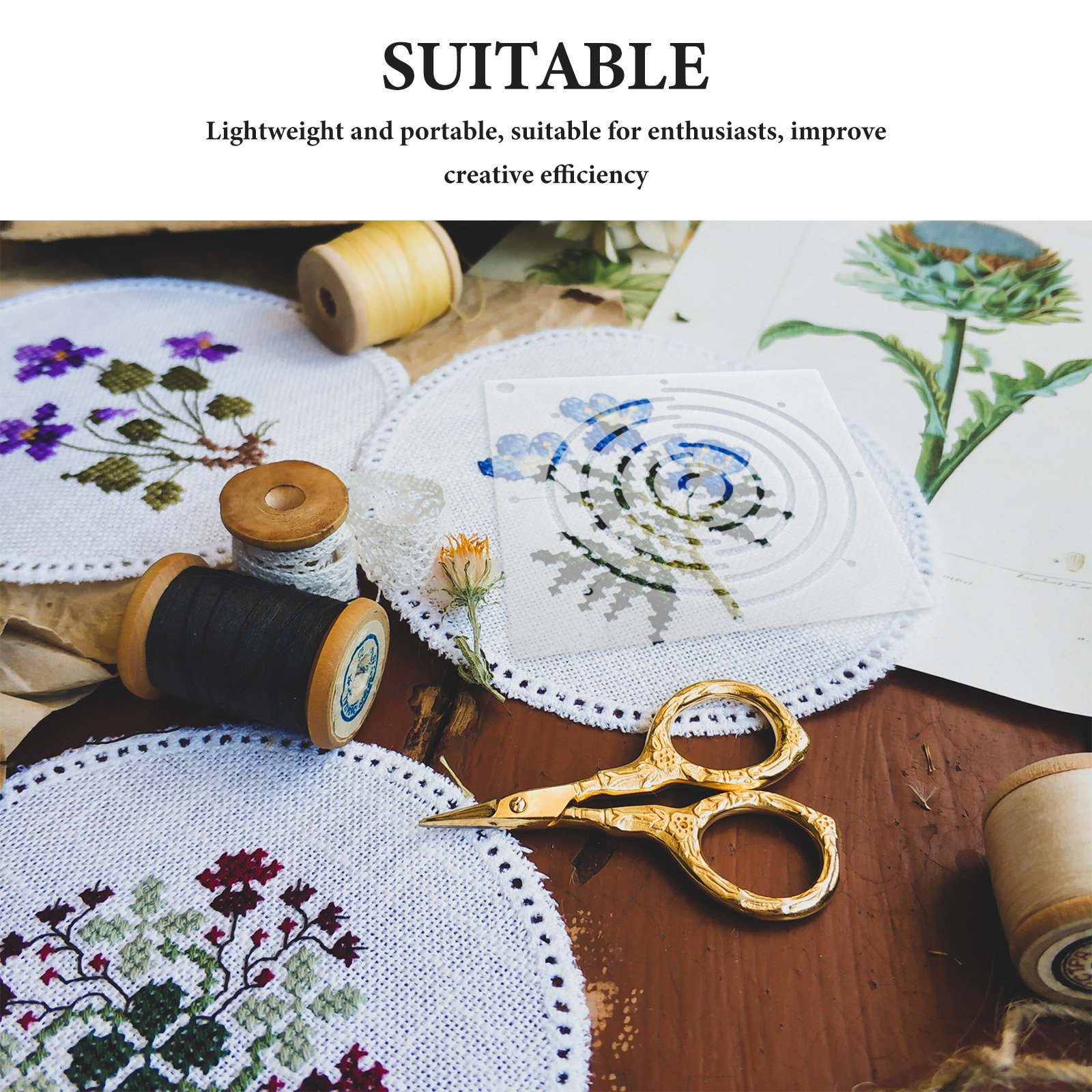 4Pcs Transparent Acrylic Quilt – обзор и цена Embroidery Free Pattern