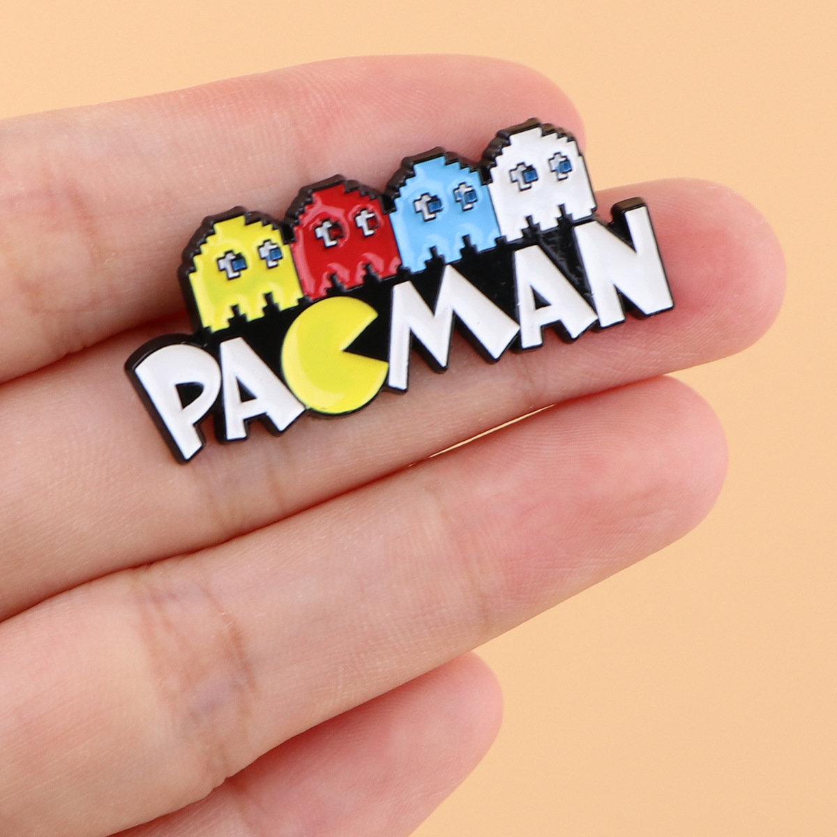 Pac-Man Game Brooch Pin Badge  – обзор и цена Embroidery Wallpaper