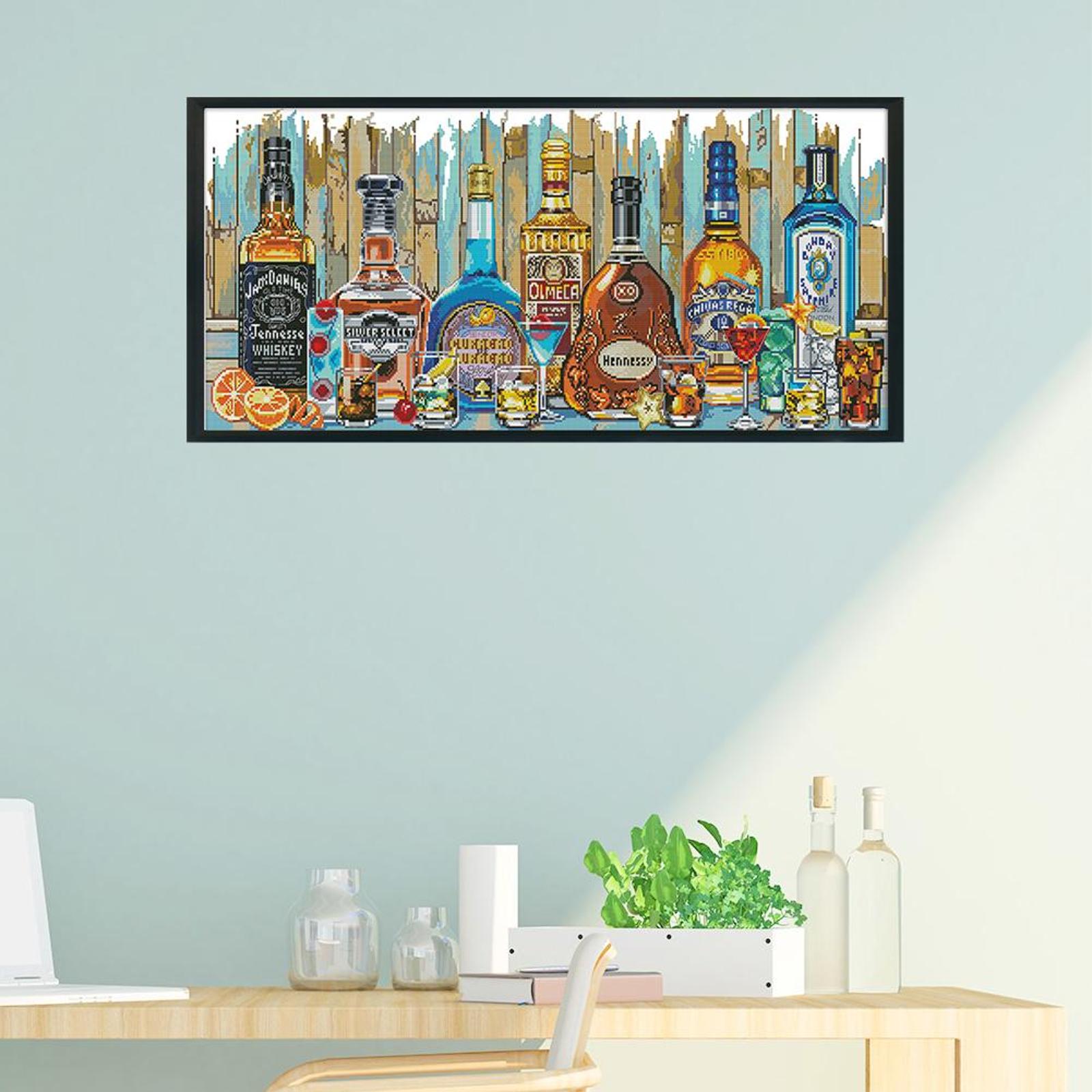 Home Cross Stitch Kit 14CT Sta – обзор и цена Printed Embroidery Kit
