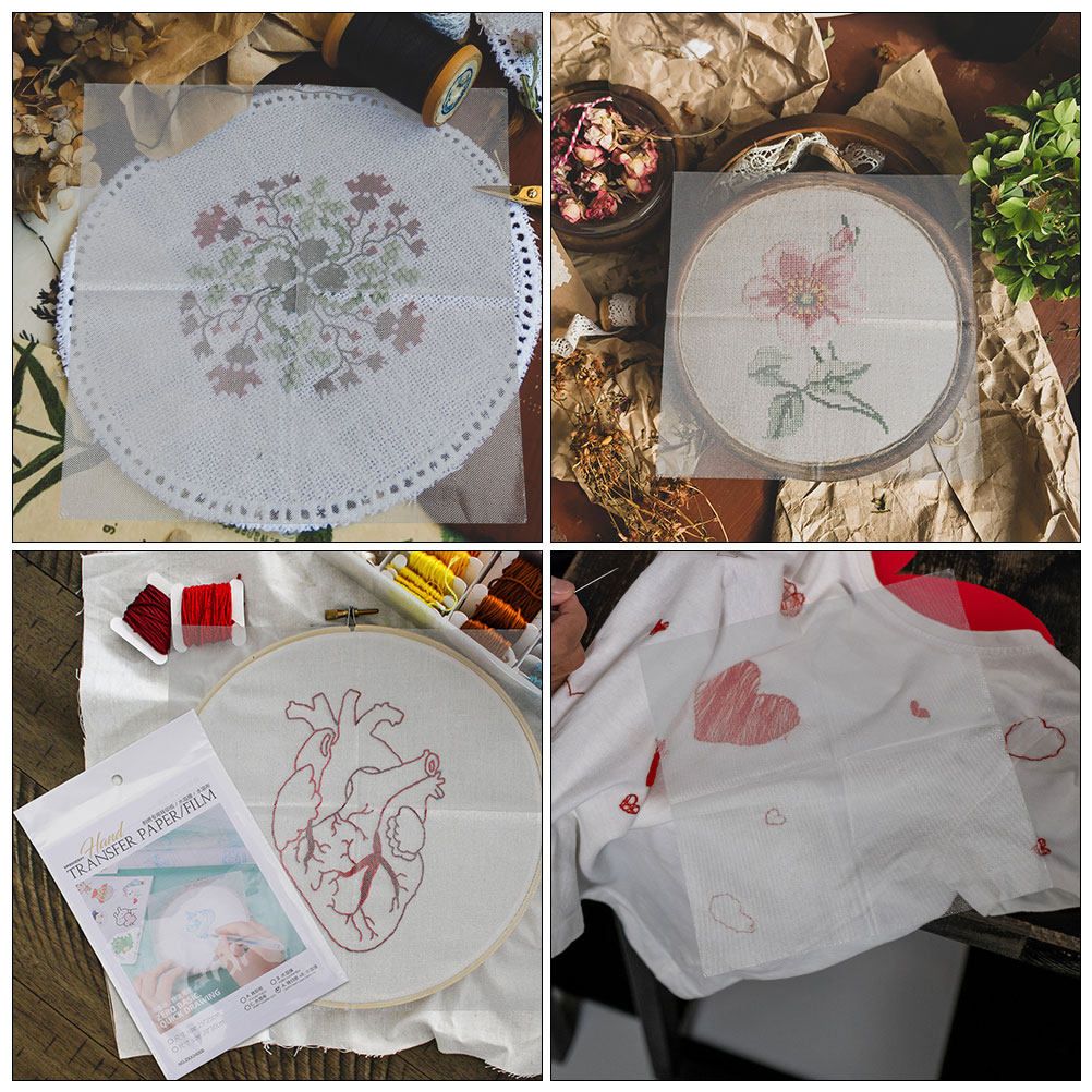 8Pcs Water Soluble Embroidery  – обзор и цена Embroidery Free Pattern