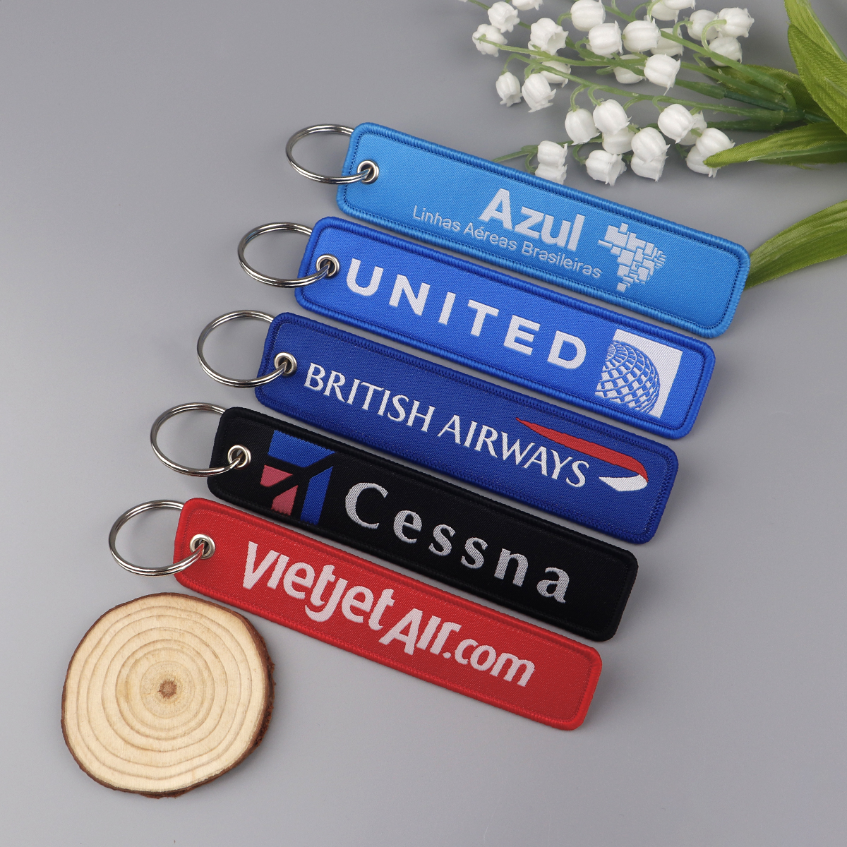 Airlines Embroidery Key Fobs F – обзор и цена Embroidery Ring Sizes