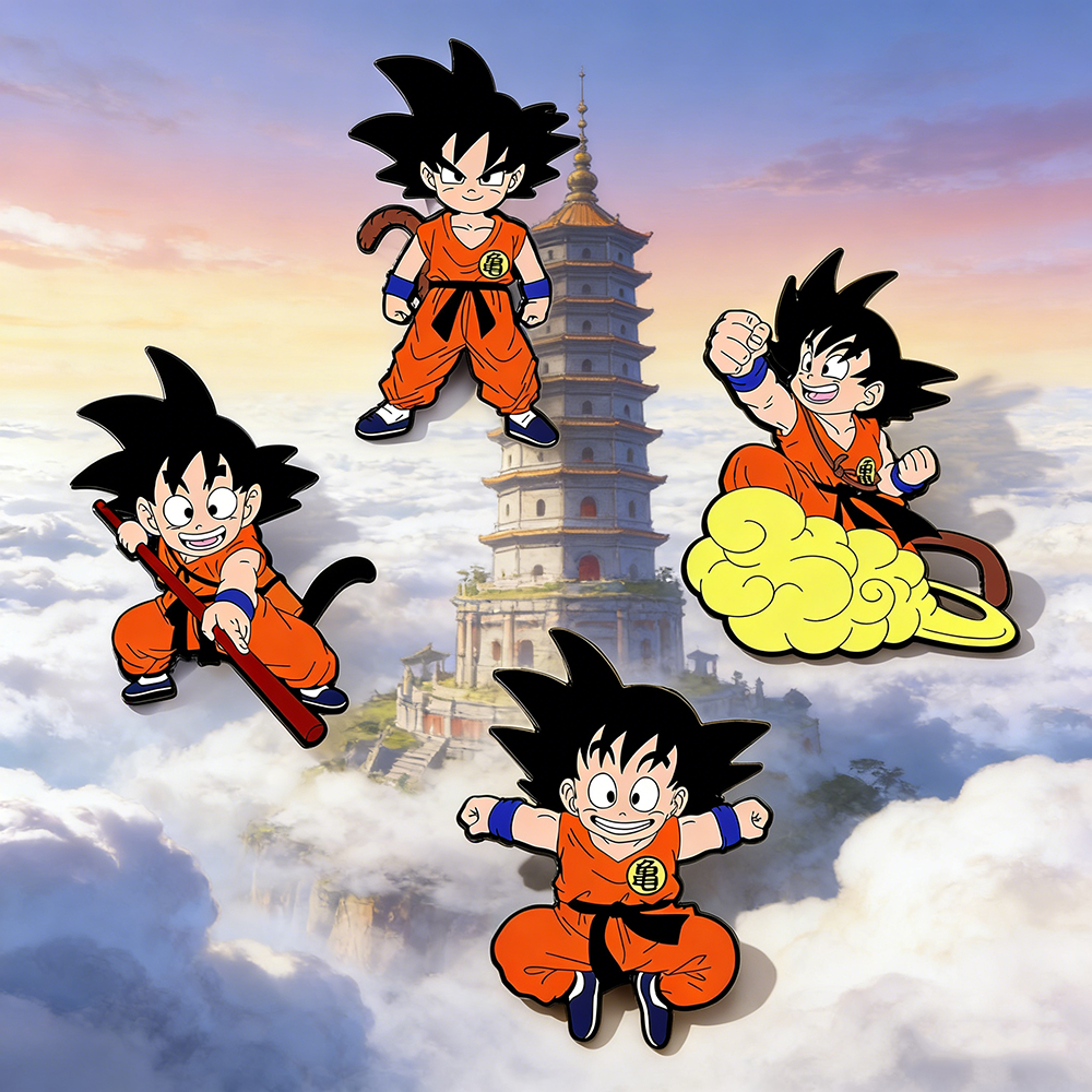 4 Pcs Son Goku Dragon Ball Car – обзор и цена Embroidery Wallpaper