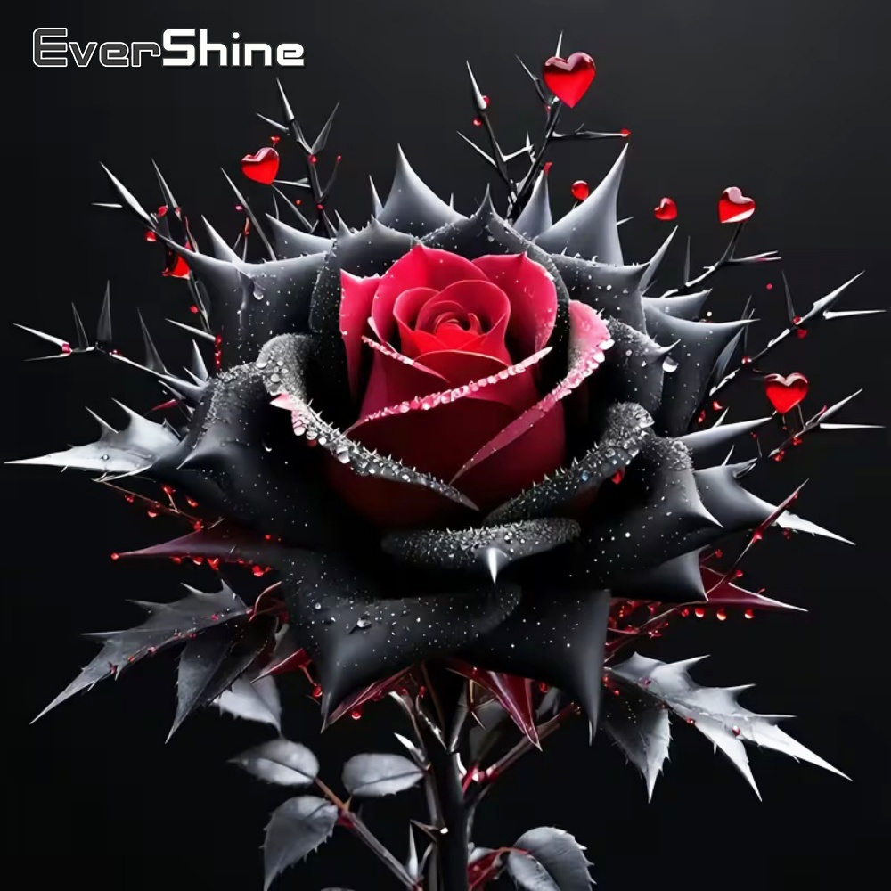 Evershine Diamond Painting Ros – обзор и цена Embroidery Rose Stitch