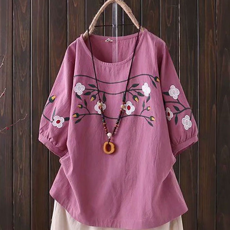 Plus-size Women's Spring and S – обзор и цена Embroidery Uniforms