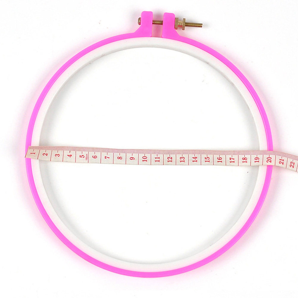 5Pcs Embroidery Hoop Set Plast – обзор и цена Embroidery Ring Sizes